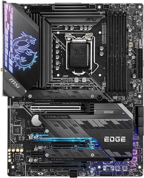 Actual product image MSI MPG Z590 Gaming Edge Wifi (LGA 1200, Intel Z590, ATX)