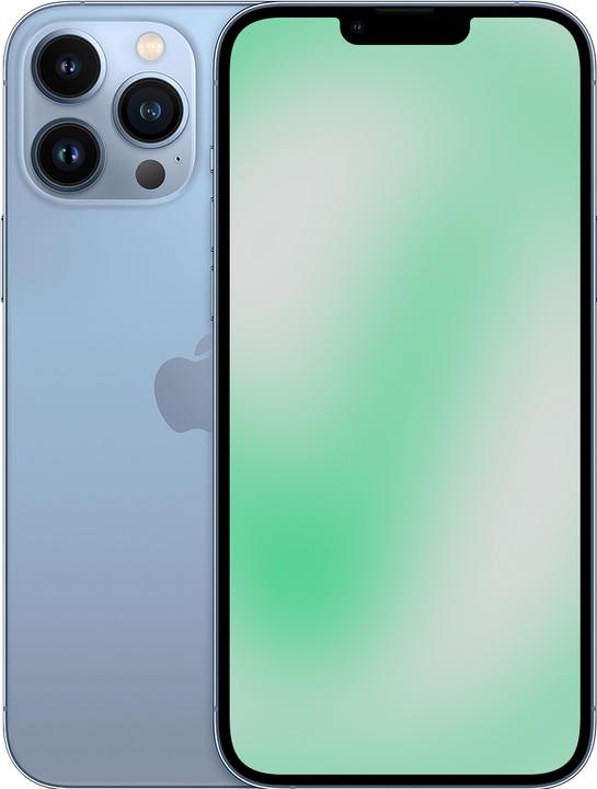 Revendo iPhone 13 Pro Max (128 Go, Sierra Blue, 6.70", 16 Mpx, SIM + eSIM, C / Bon)
