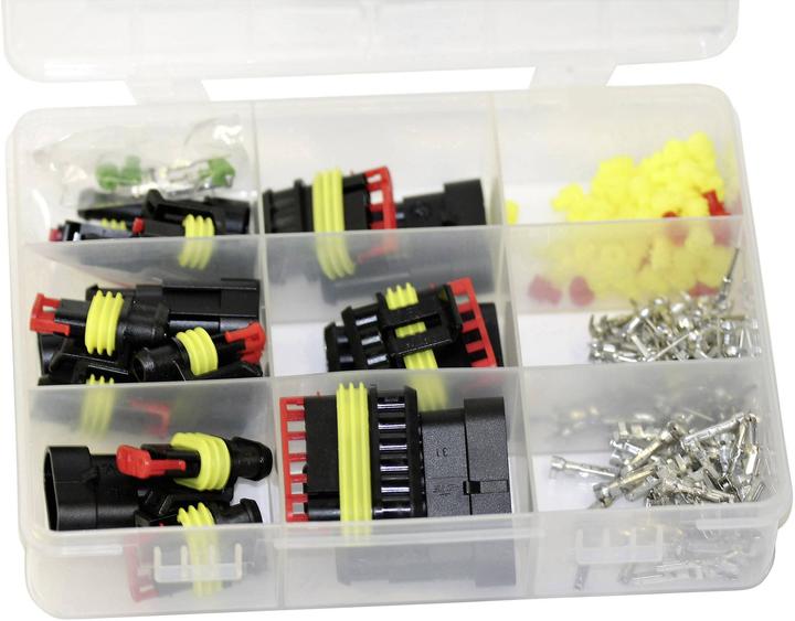 Image du produit TE Connectivity Boîte de démarrage AMP-SUPERSEAL, 158 pièces