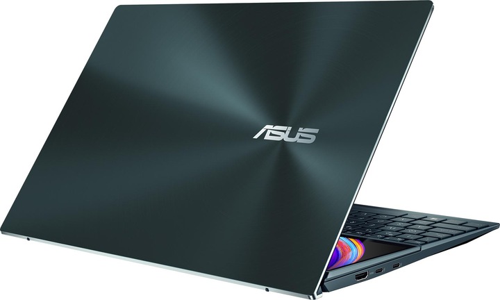 Actual product image ASUS ZenBook Duo 14 UX482EG-HY016R - Core i7 1165G7 / 2.8 GHz - Win 10 Pro - 32 GB RA (14", Intel Core i7-1165G7, 32 GB, 1000 GB, DE)