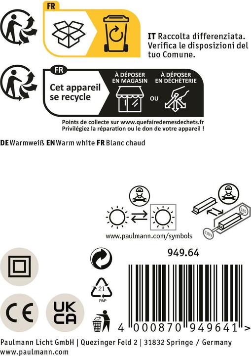 Produktbild Paulmann URail Pendel Alejandro (800 lm)