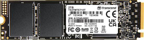 Produktbild Transcend MTE710T 2TB SSD disk M.2 2280, PCIe Gen4 x4 NVMe 1.4 (3D TLC), 3800MB/s R, 3200MB/s W (2000 GB, M.2)