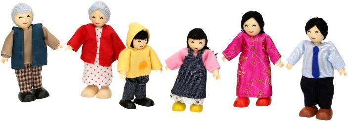 Produktbild Hape Glückliche Familie - Asiatisch