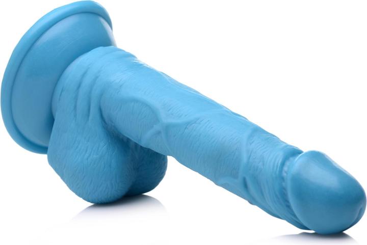 Produktbild Pop Peckers Poppin Dildo 16.5 cm - Blue