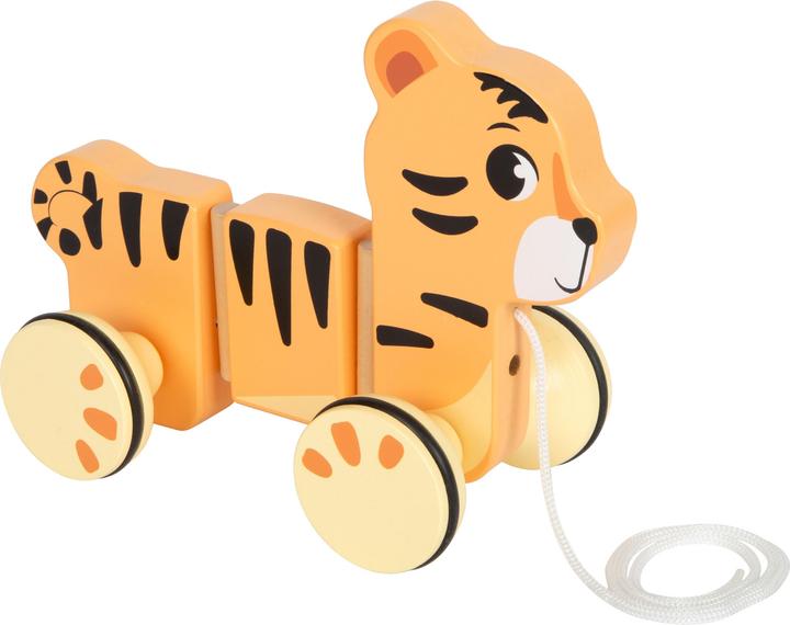 small foot Animal à tirer Tigre « Safari » FSC 100%