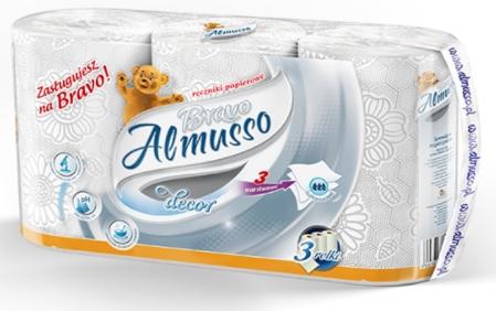 Produktbild MGA Almusso, Bravo -Papiertücher, Grau, 3 Rollen (Treffer) (3 x)