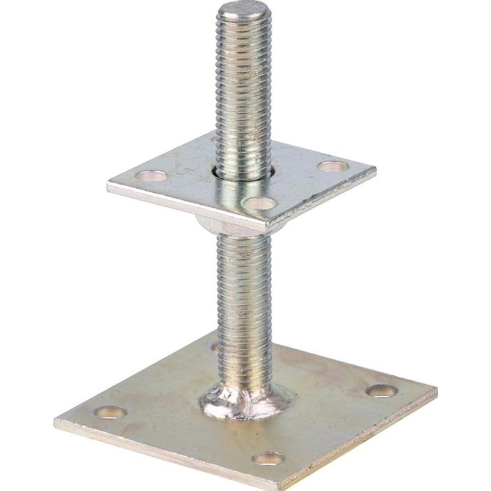 Alberts I-Pfostentrger zum Aufschrauben, verstellbar 30-150 mm, 70x70 mm (1 Stk.) (218102)