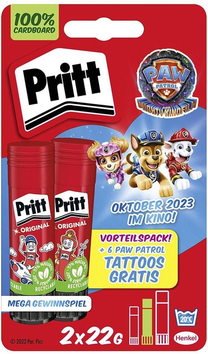 Produktbild Pritt Klebestift 2x22g Alles steht Kopf 2