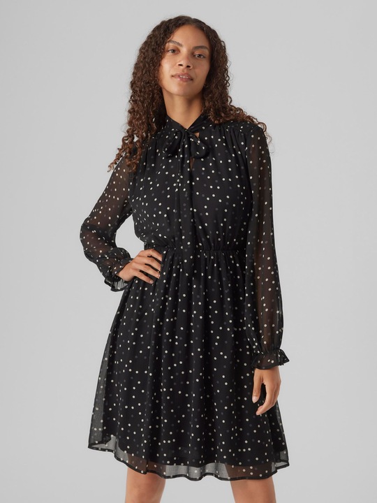 Produktbild Vero Moda VMVIGGA LS ABK DRESS EXC Kleid (XS)
