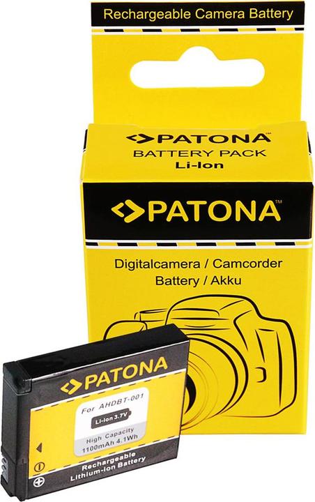 Actual product image Patona Battery AHDBT-001, for Hero2 (Camera battery)