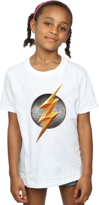 Produktbild Justice League Movie Flash Emblem TShirt Mädchen (116)