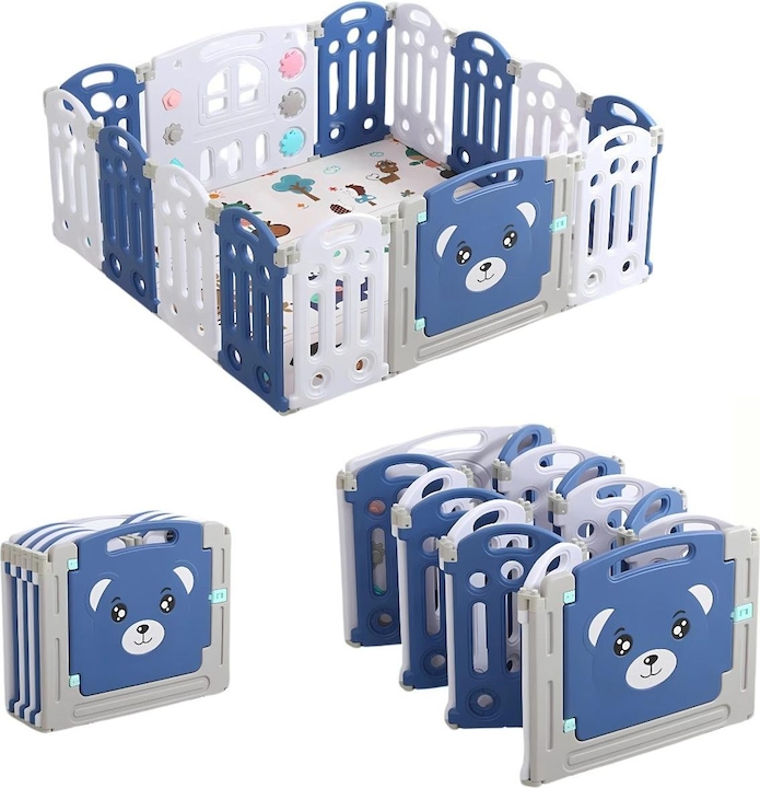 Image du produit Milkii Parc pour bébé (150 cm, 180 cm)