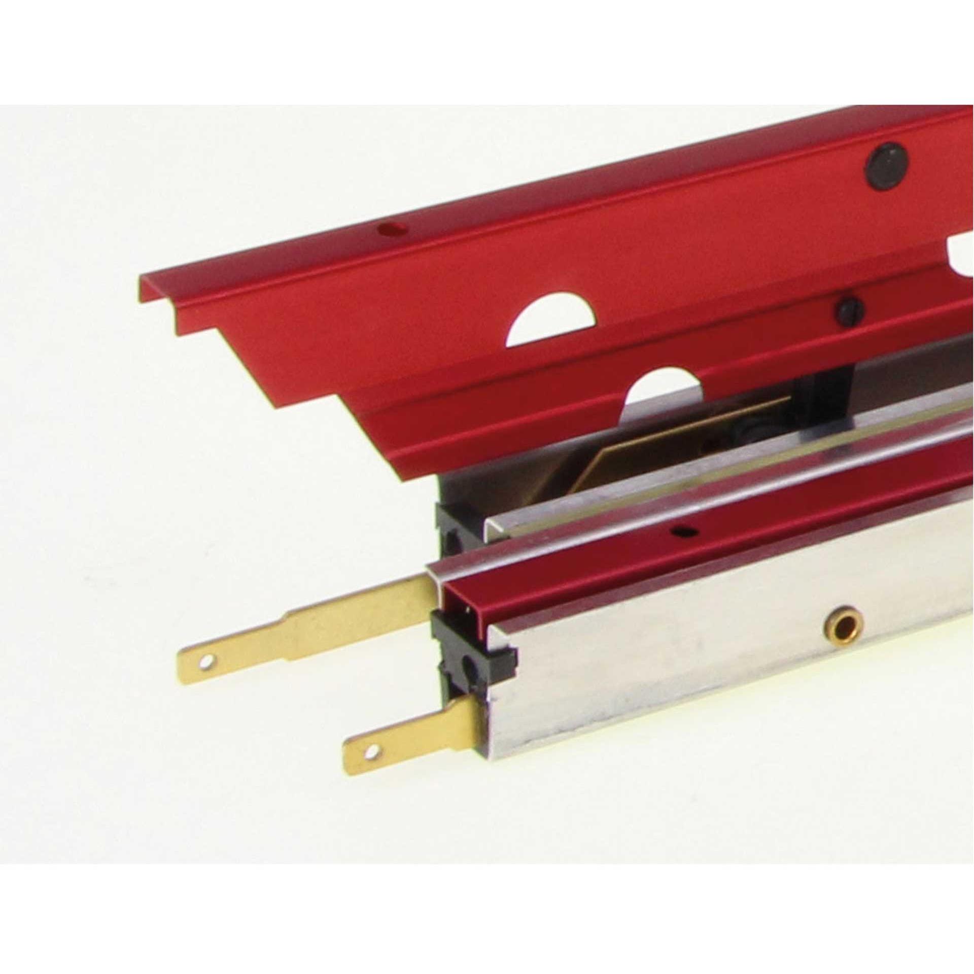 Thumbnail - Modellbau Lindinger Landeklappen 37cm/16mm Alu Rot eloxiert einfach verriegelnd