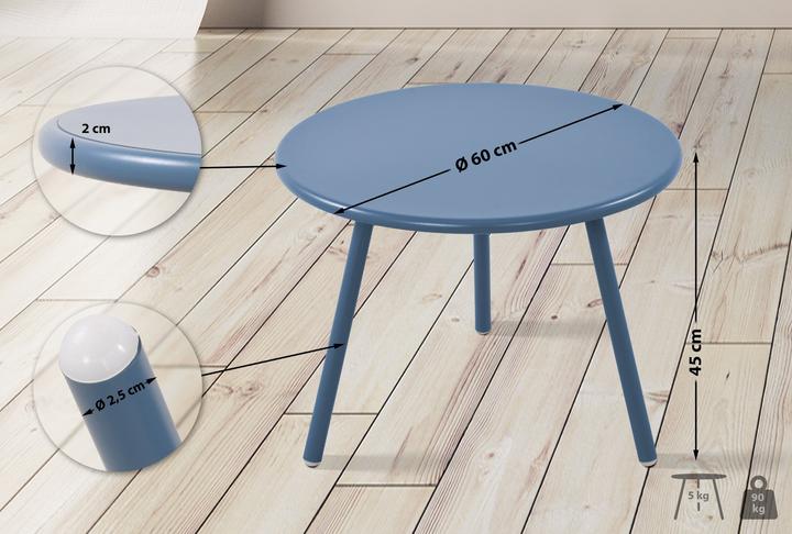 Image du produit CLP Table basse Minot résistante aux intempéries et aux UV