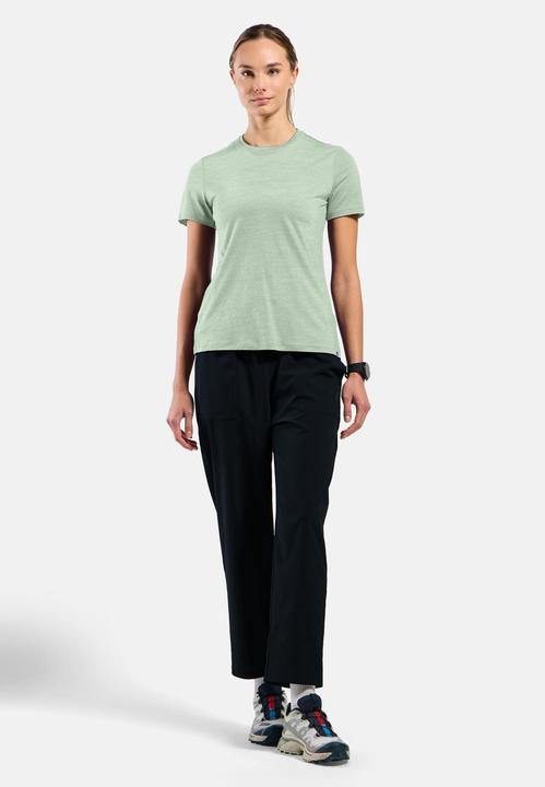Actual product image Odlo Women's Merino Tencel Plain T-Shirt Crew Neck S/S (XL)