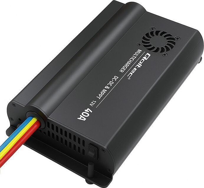 Produktbild Qoltec Ladegerät DC-DC 12V mit MPPT-Regelung 40A