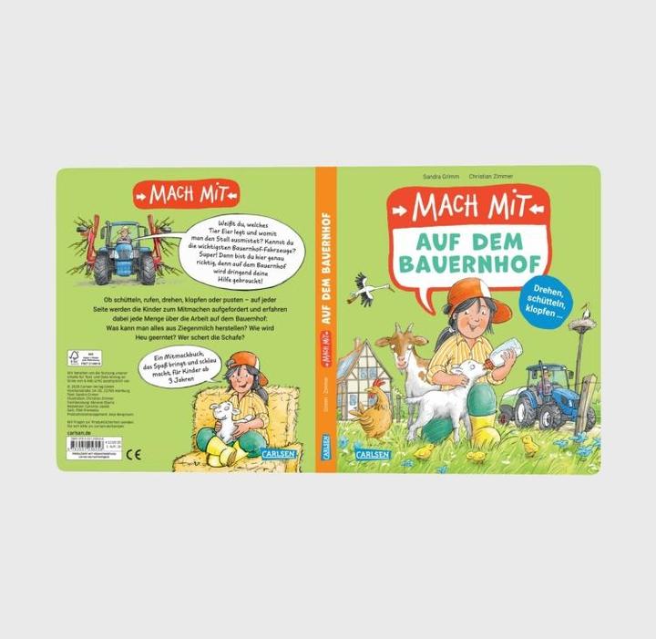 Produktbild Mach mit auf dem Bauernhof (Deutsch)