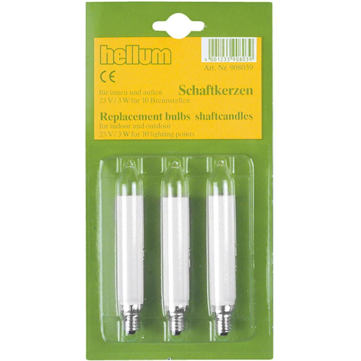 Hellum, LED Kerzen, Schaftkerzen (3 x)