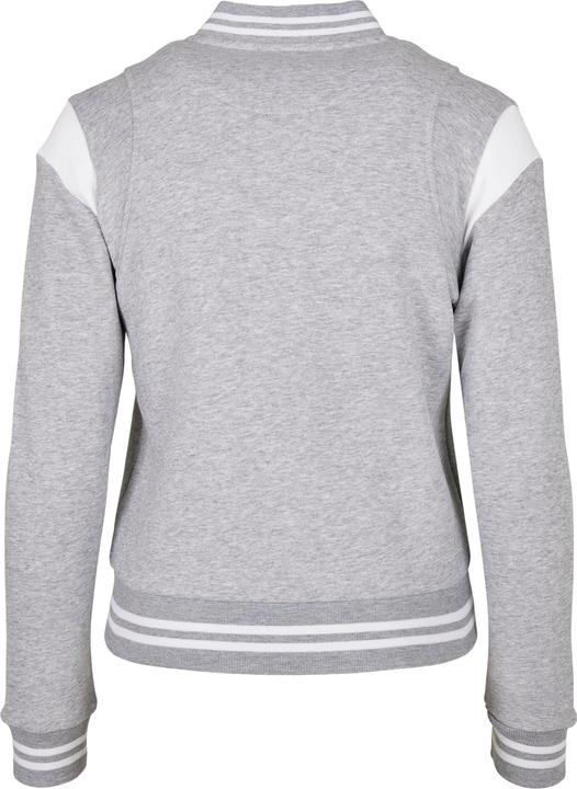 Actual product image Urban Classics Ladies Organic Inset College Sweat Jacket (XS)