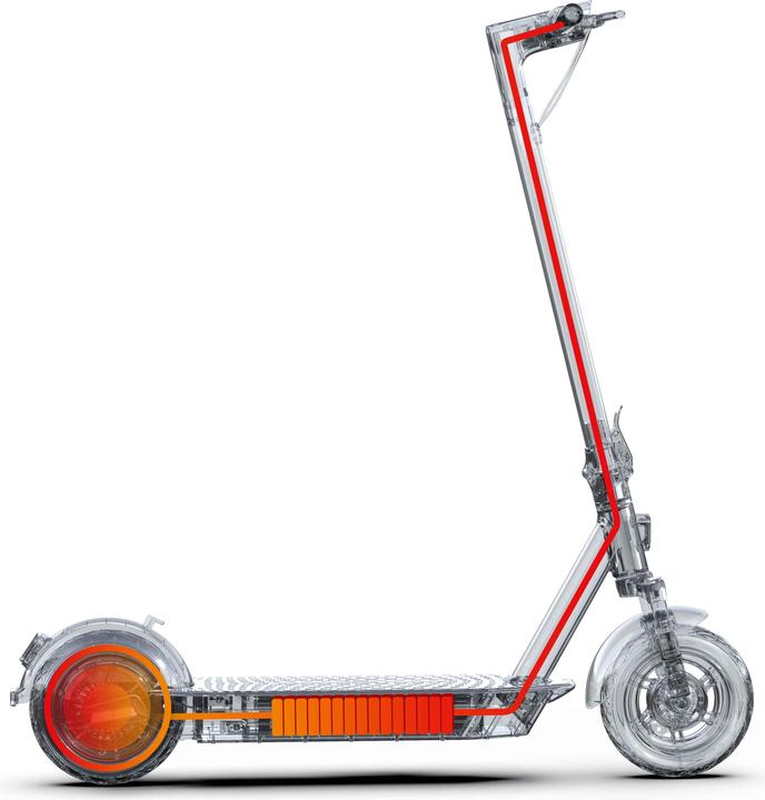 Actual product image Yadea KS5 Pro (20 km/h, 60 km, 500 W)