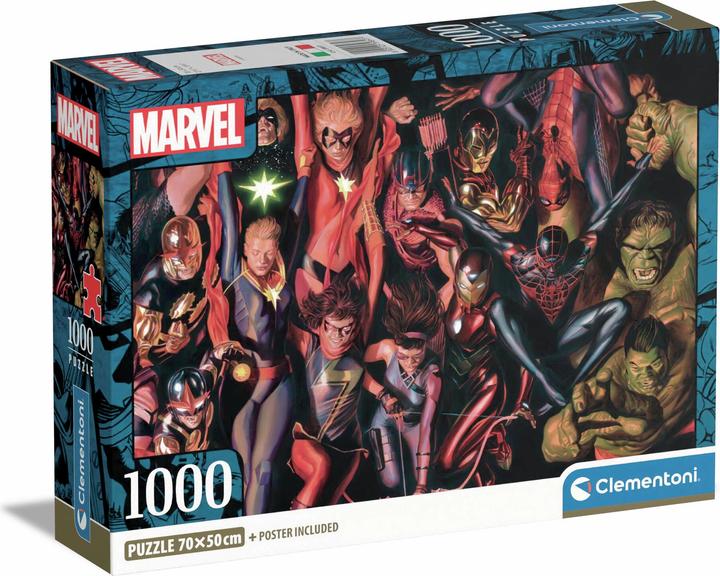 Actual product image Clementoni MARVEL - Avengers - Puzzle 1000P (1000 pieces)