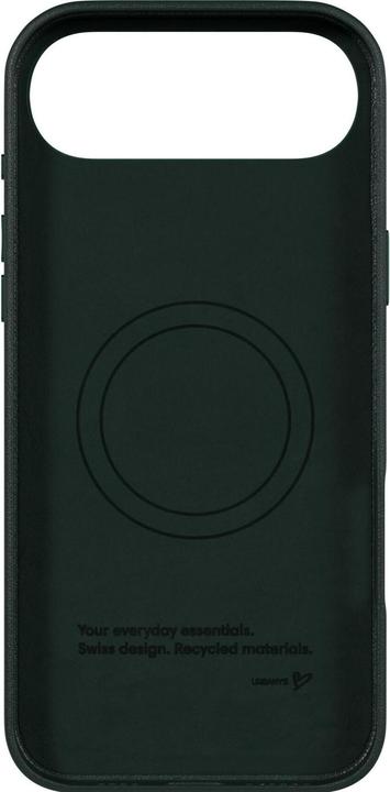 Produktbild Urbany's MagSafe Backcover aus veganem Leder Petrol (Apple iPhone Air)