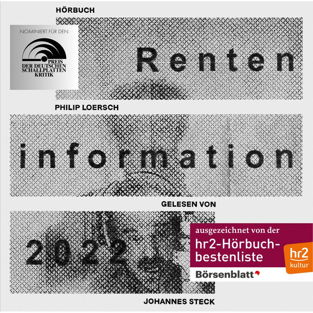 Thumbnail - Loersch:Philip Loersch: Renteninformati, Hörbücher von Philip Loersch