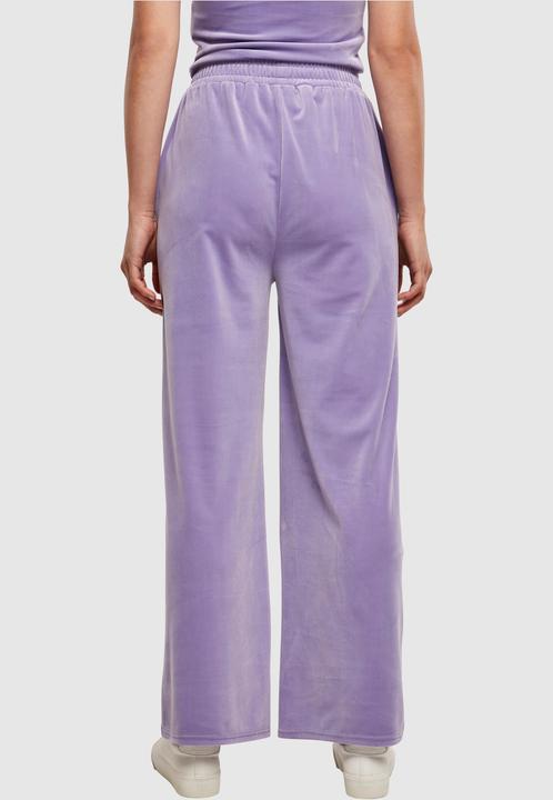 Produktbild Urban Classics Ladies High Waist Straight Velvet Sweatpants (XL)
