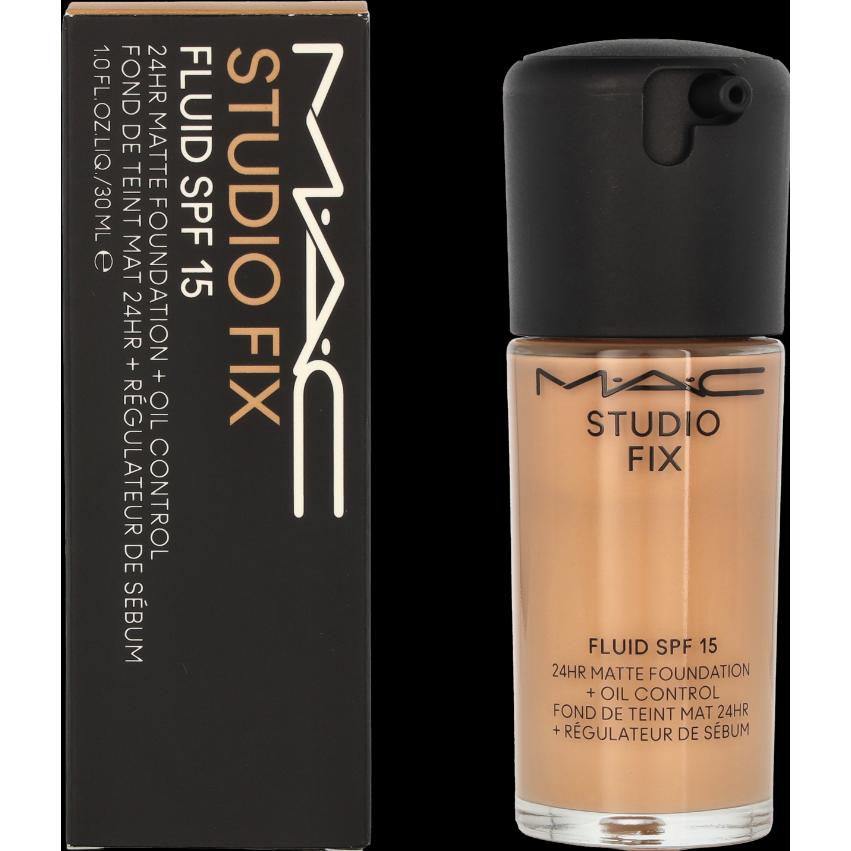 Thumbnail - MAC Cosmetics, Foundation, Studio Fix Fluid Fond de Teint Sun Protection Factor 15 (re) C"3,5" (Nr. C3.5)