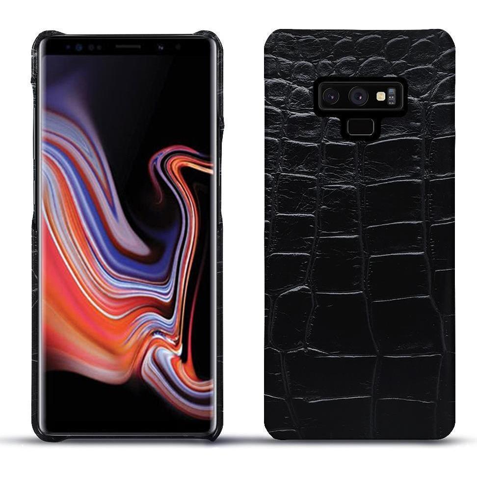 Noreve Lederschutzhülle (Samsung Galaxy Note 9), Smartphone Hülle, Schwarz