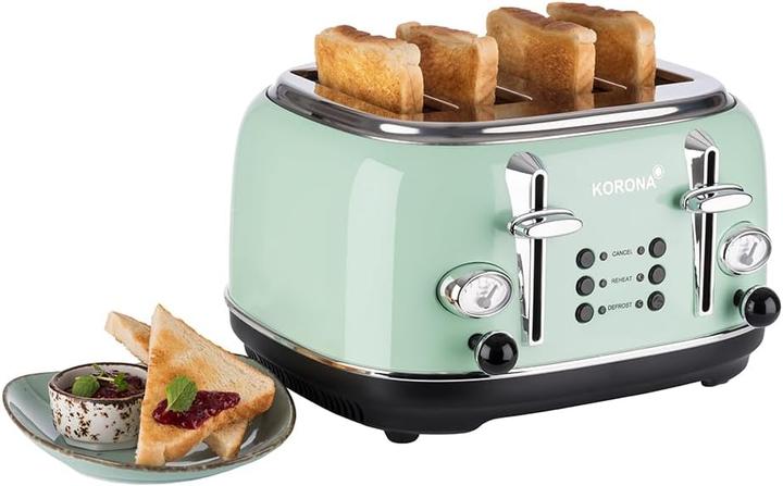 Produktbild Korona Retro Toaster für Scheiben mint