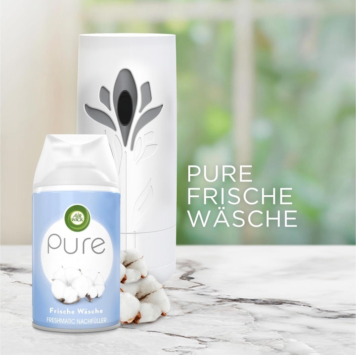 Actual product image Air Wick Freshmatic Max eCom Starter Set PureFresh Laundry
