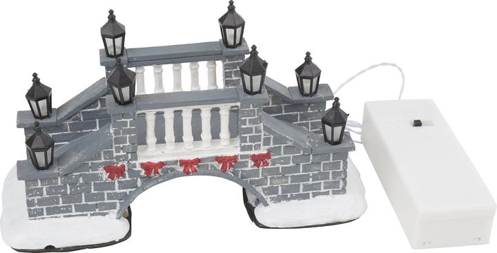 Produktbild VBS Miniatur Brücke "Kaliningrad", mit LED Beleuchtung, ca. 15,5 x 6,5 x 8 cm