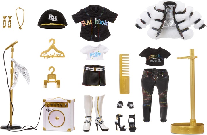 Actual product image MGA Rainbow High Rockstar Theme - Lyric Lucas