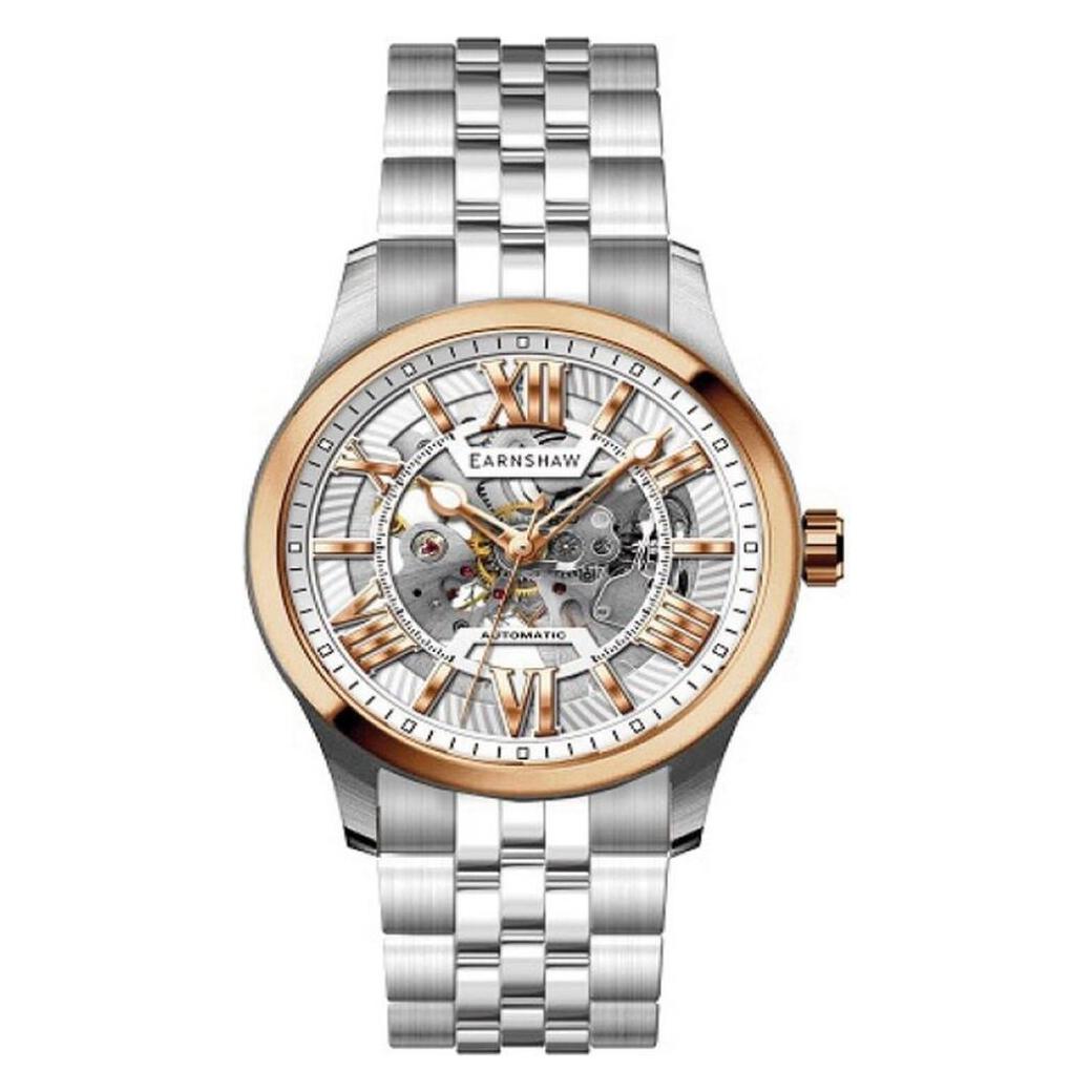Thomas Earnshaw, Armbanduhr, Es-8240-55 Architects Simpson 42mm, Rosa, (Analoguhr, 42 mm)