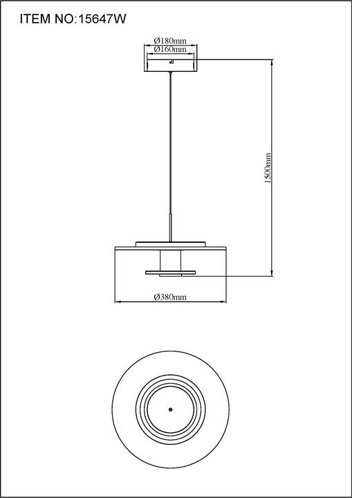 Image du produit Globo Carter (2550 lm)