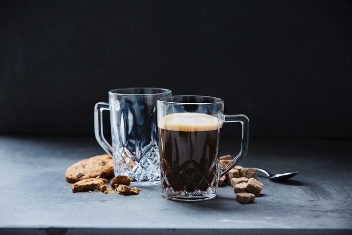 Actual product image Aida Set of 4 - Harvey hotdrink mug w/handle - 27.5cl (80318) (275 ml, 4 x)