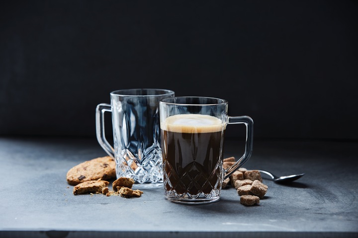 Actual product image Aida Set of 4 - Harvey hotdrink mug w/handle - 27.5cl (80318) (275 ml, 4 x)