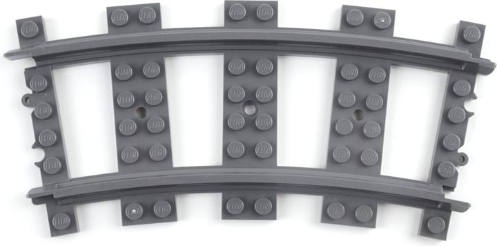 Produktbild LEGO Eisenbahn Schienen Kurve (53400, LEGO City)