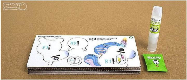 Actual product image Eugy Unicorn Sky