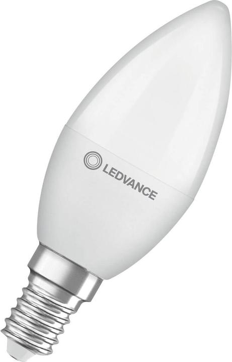Ledvance LED-Kerzenlampe (E14, 4.90 W, 470 lm, 10 x, F)