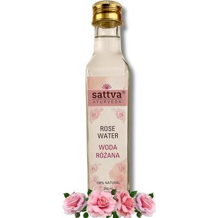 Thumbnail - Sattva Ayurveda, Gesichtsreinigung, Sattva Rosenwasser Gesichtswasser für akneanfällige Haut 250ml (250 ml)