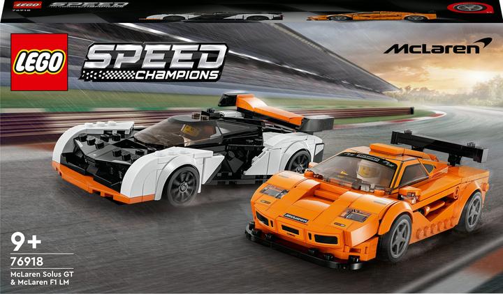 Produktbild LEGO McLaren Solus GT & McLaren F1 LM (76918, LEGO Speed Champions)