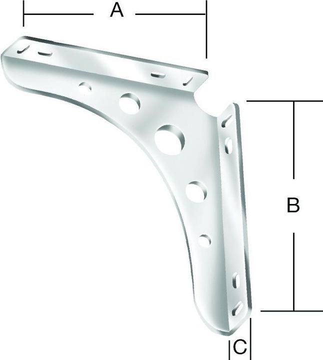 Immagine prodotto Mensola Console Delta-Line