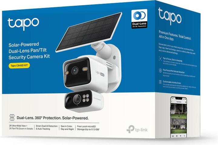 Actual product image TP-Link Tapo C645D Kit (2304 x 1296 Pixels)