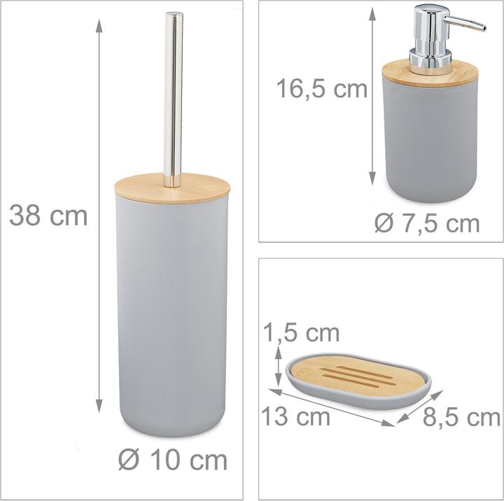 Immagine prodotto Relaxdays Set da bagno