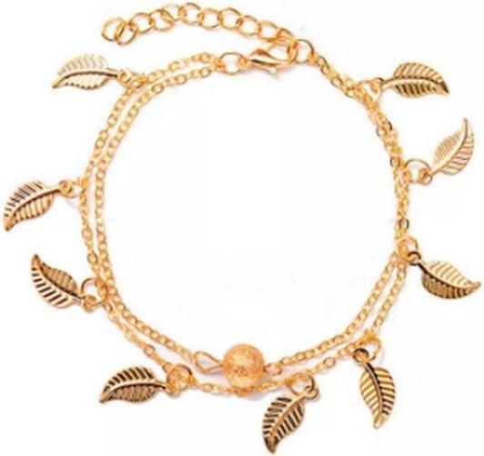 MU Style Fusskette (Metall, 18.50 cm)