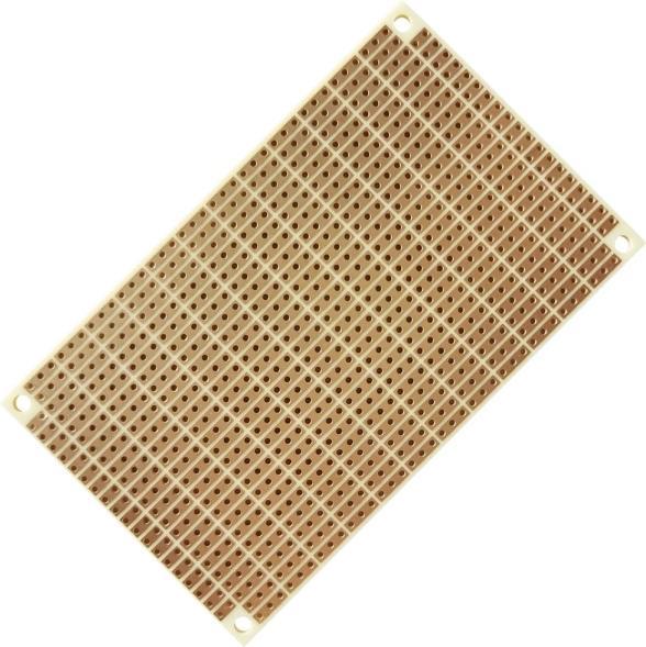 Quadrios 1906SA047 Circuit board hard paper (L x W) 60 mm x 100 mm 35 µm pitch 2. (Circuit board)