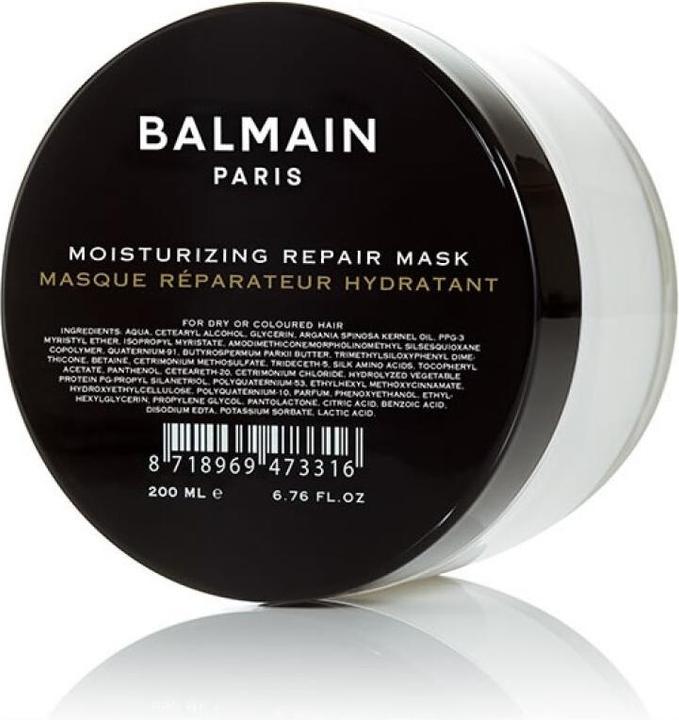 Produktbild Balmain Moisturizing Repair Mask (dry or coloured hair) - Moisturizing Renewal Mask - 200ml (200 ml)