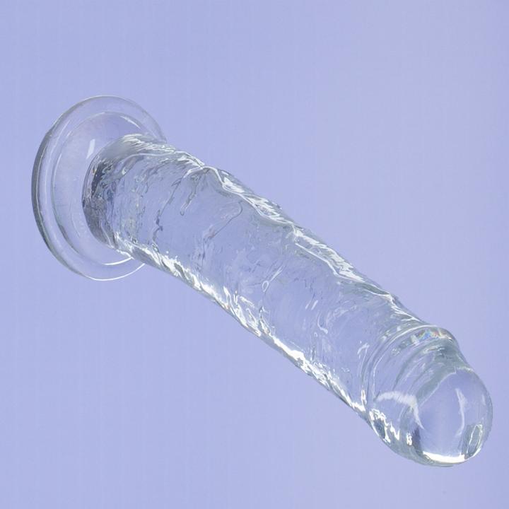 Actual product image Naked Addiction Crystal Addiction 20 cm Vertical Clear TPE